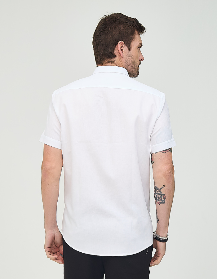 CAMISA MANGA CURTA TEXTURIZADA DONATO II