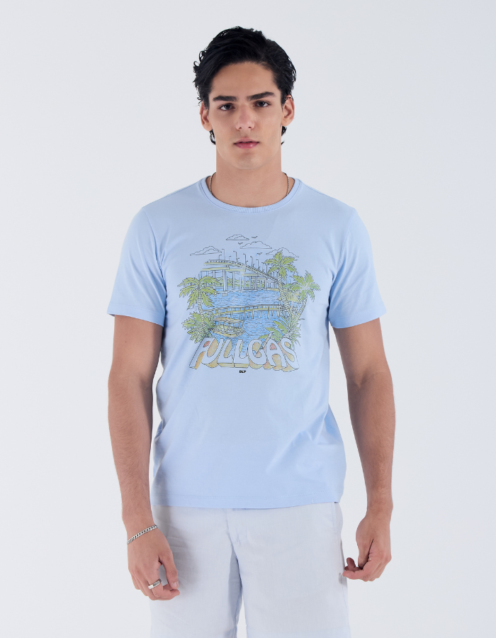 CAMISETA MANGA CURTA ESTAMPADA ESSENCE