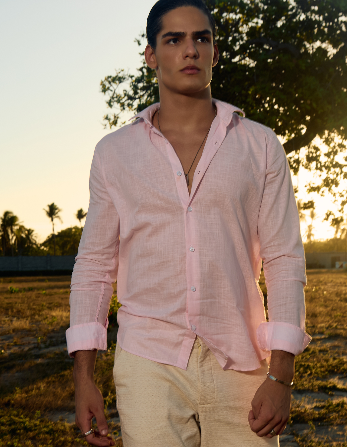 CAMISA MANGA LONGA LISA BIARRITIZ