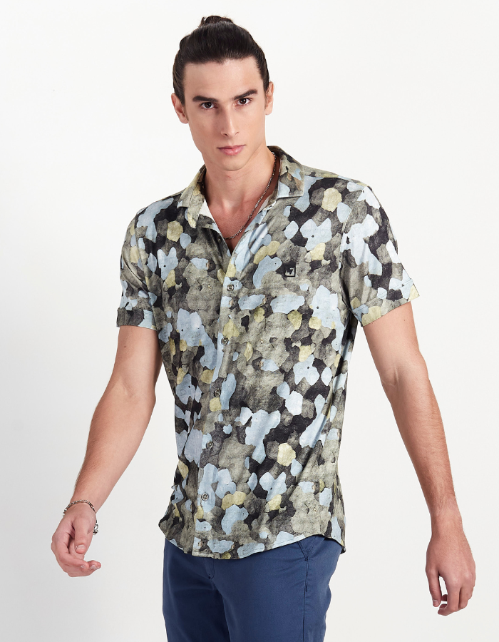 CAMISARIA DIF M/C EST. STONES