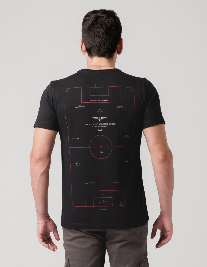 CAMISETA MANGA CURTA ESTAMPADO COLLAB FAC