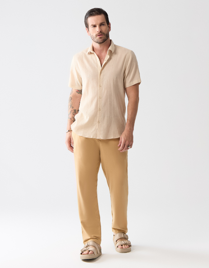 CALÇA DE MALHA ALFAIATARIA