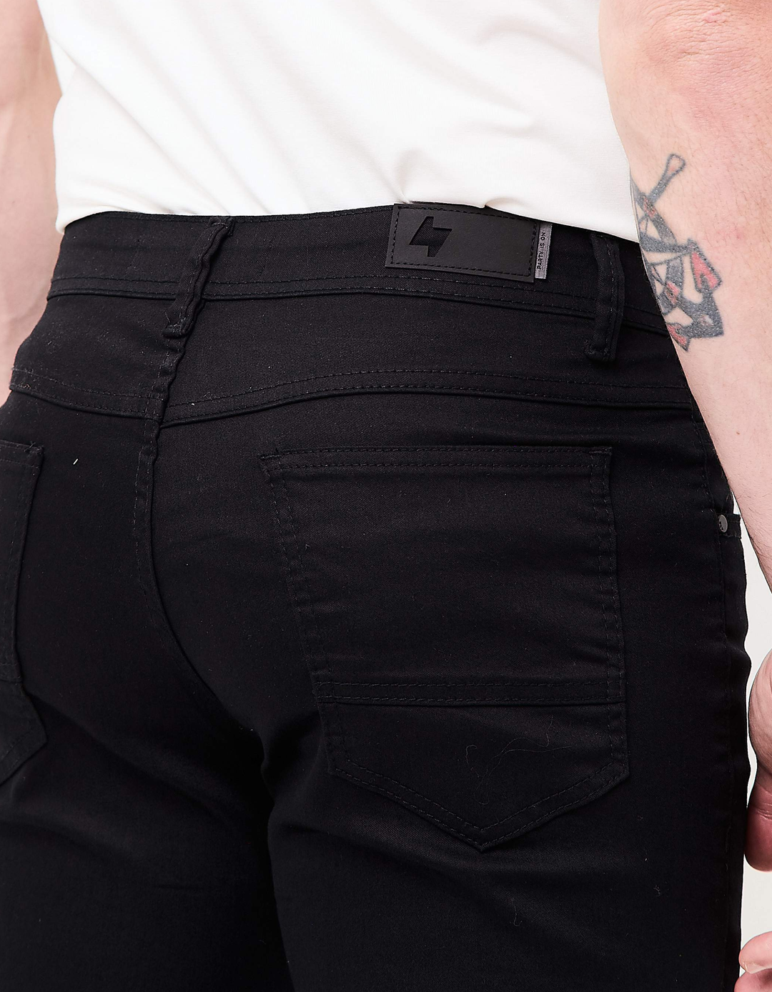 CALÇA BASIC SARJA BLACK