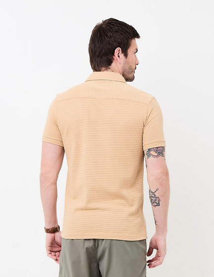 POLO MANGA CURTA TRICOT SONNEN