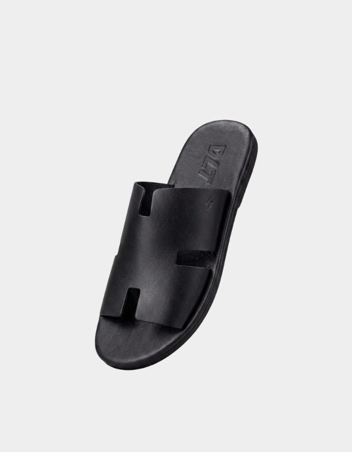 CALÇADO CHINELO SLIDE COURO 8103