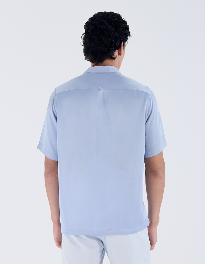 CAMISA MANGA CURTA GOLA CUBANA ANABELLY