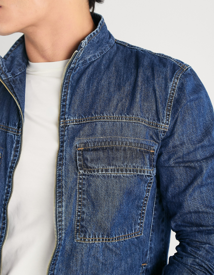 JAQUETA JEANS RELAXED NICOLAS