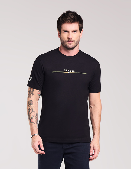 CAMISETA MANGA CURTA COTTON COPA 2026