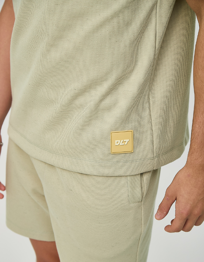 CAMISETA OVERSIZED TEXTURIZADO LINEN