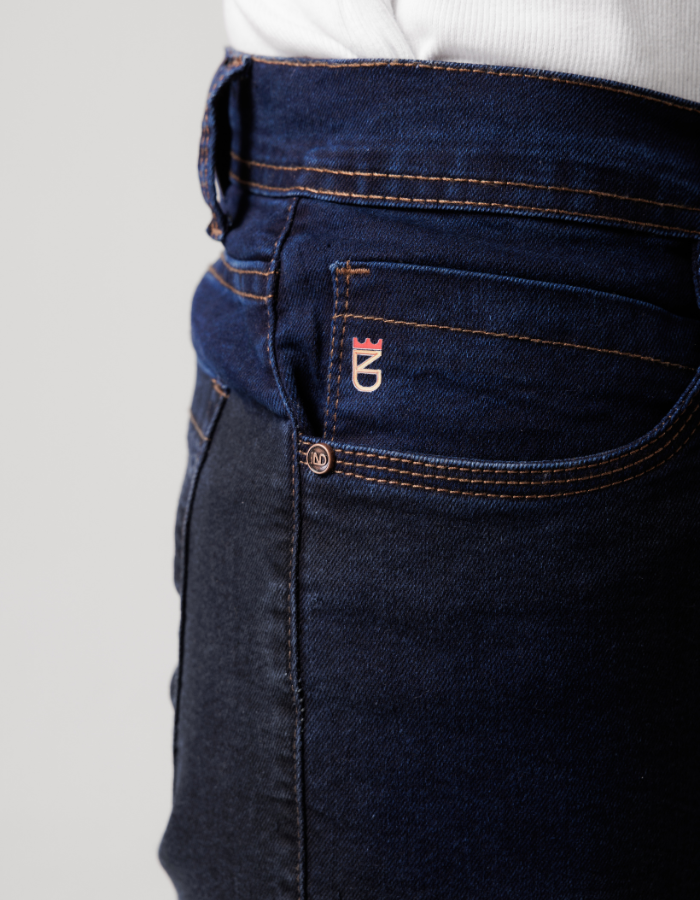 CALÇA JEANS RETA- ESCURA 0125030