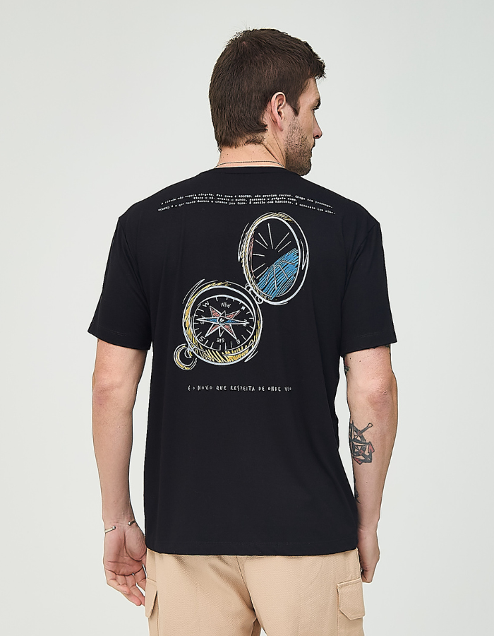 CAMISETA MANGA CURTA ESTAMPADA PRREMIUM