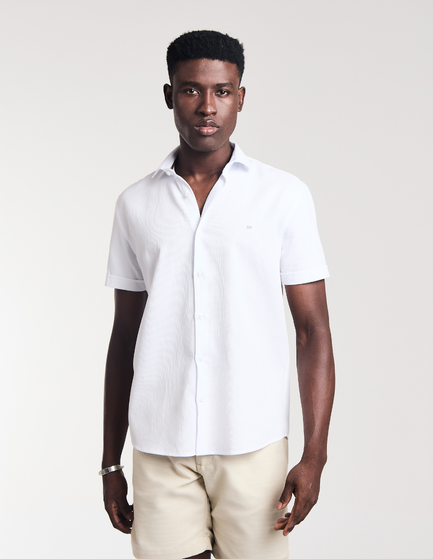 CAMISA MANGA CURTA TEXTURIZADA DONATO III