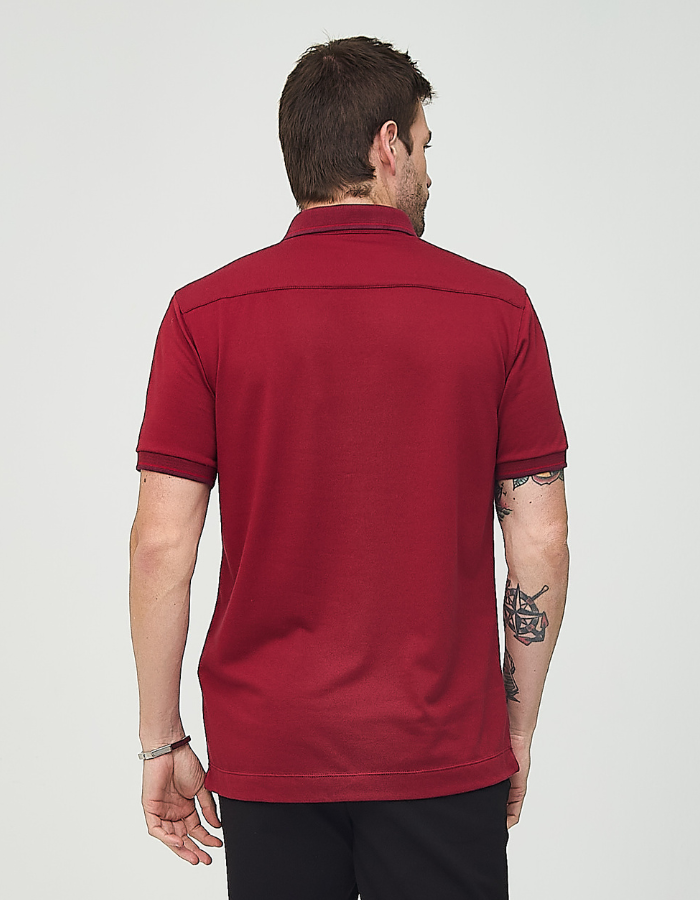 POLO MANGA CURTA LISA LIGHT