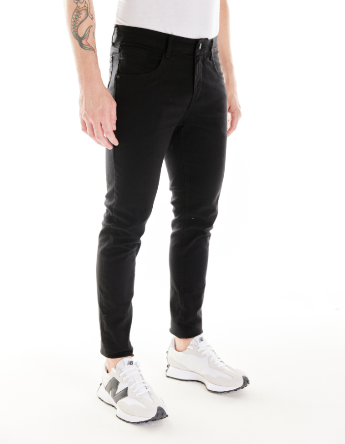 CALÇA BASIC SARJA BLACK