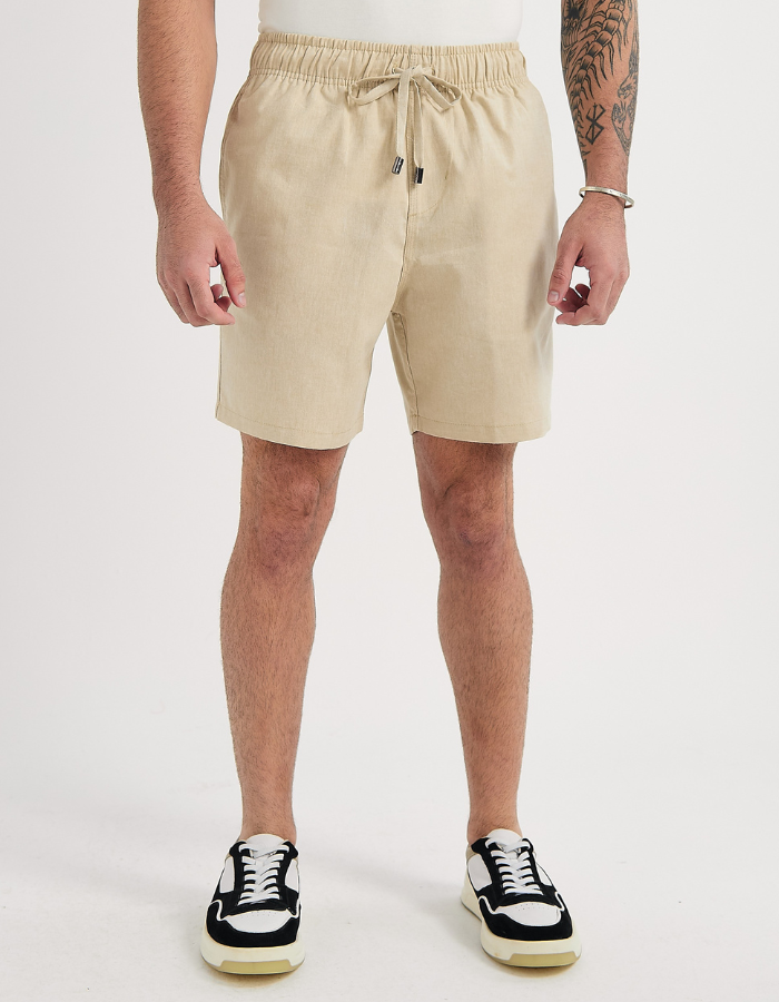 SHORT CURTO ALFAIATARIA ELASTICO