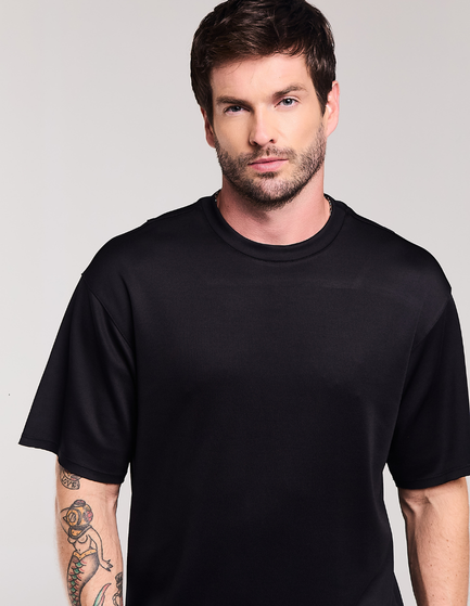 CAMISETA MANGA CURTA OVERSIZED LISA DOUBLE