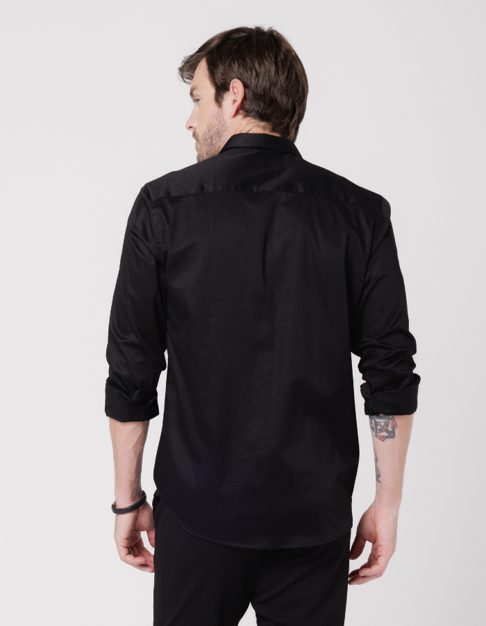 CAMISA MANGA LONGA LISA COTTON I
