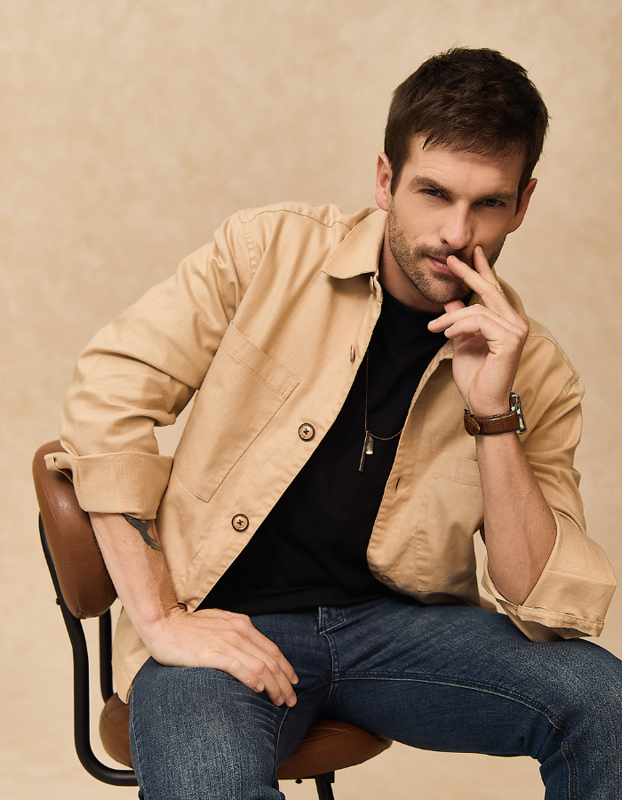 JAQUETA DE SARJA ITAMAMBUCA