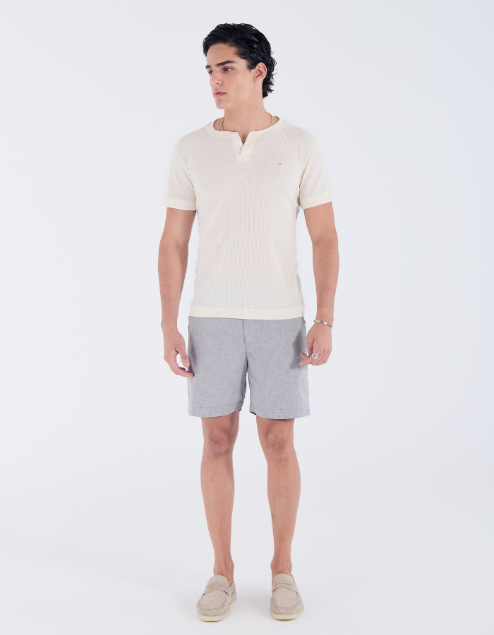 BERMUDA ALFAIATARIA LISO OXFORD III