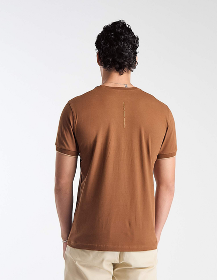 CAMISETA MANGA CURTA LISA COTTON BÁSICA