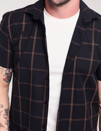 CAMISA MANGA CURTA XADREZ LAPS III