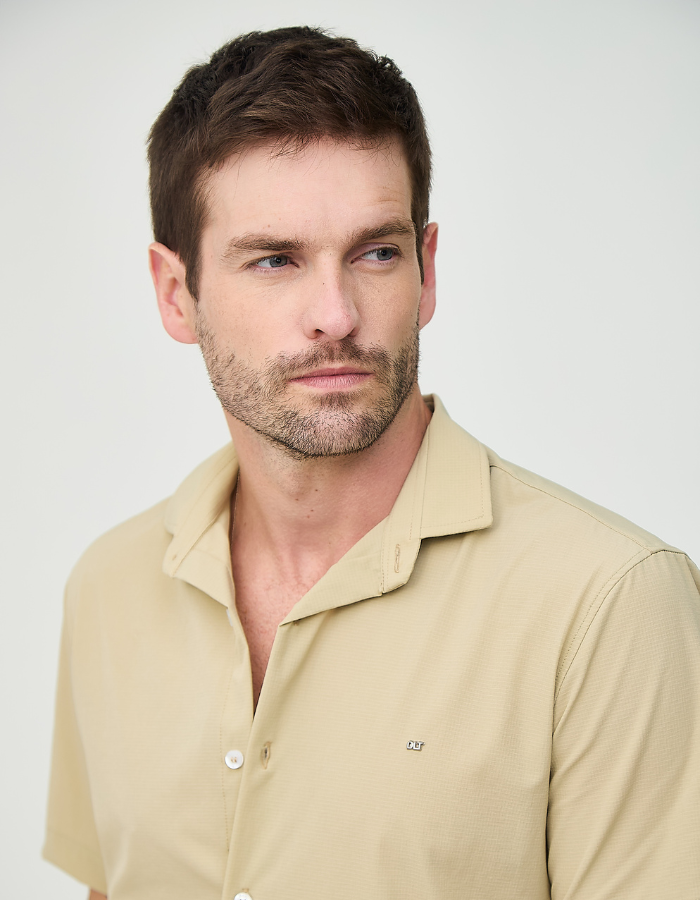 CAMISA MANGA CURTA LISA ACTION