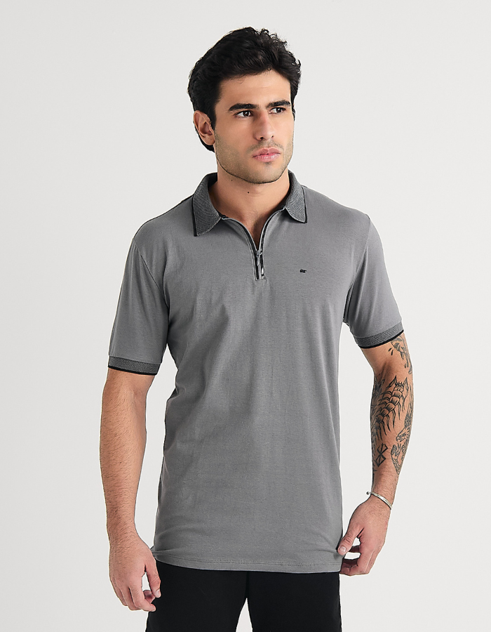 POLO MANGA CURTA PIQUET ZPR II