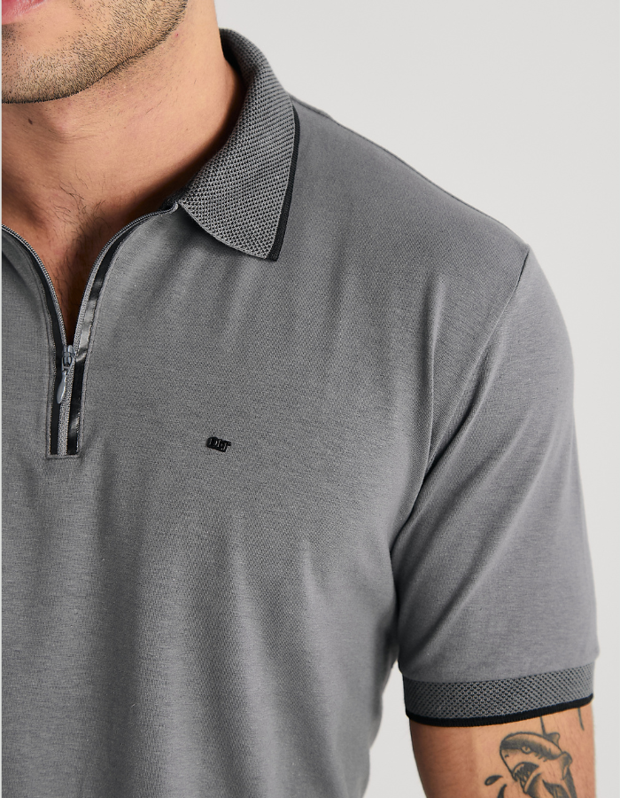 POLO MANGA CURTA PIQUET ZPR II