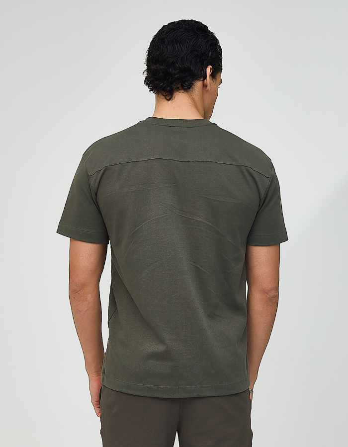 CAMISETA REGULAR LISA SUEDINE