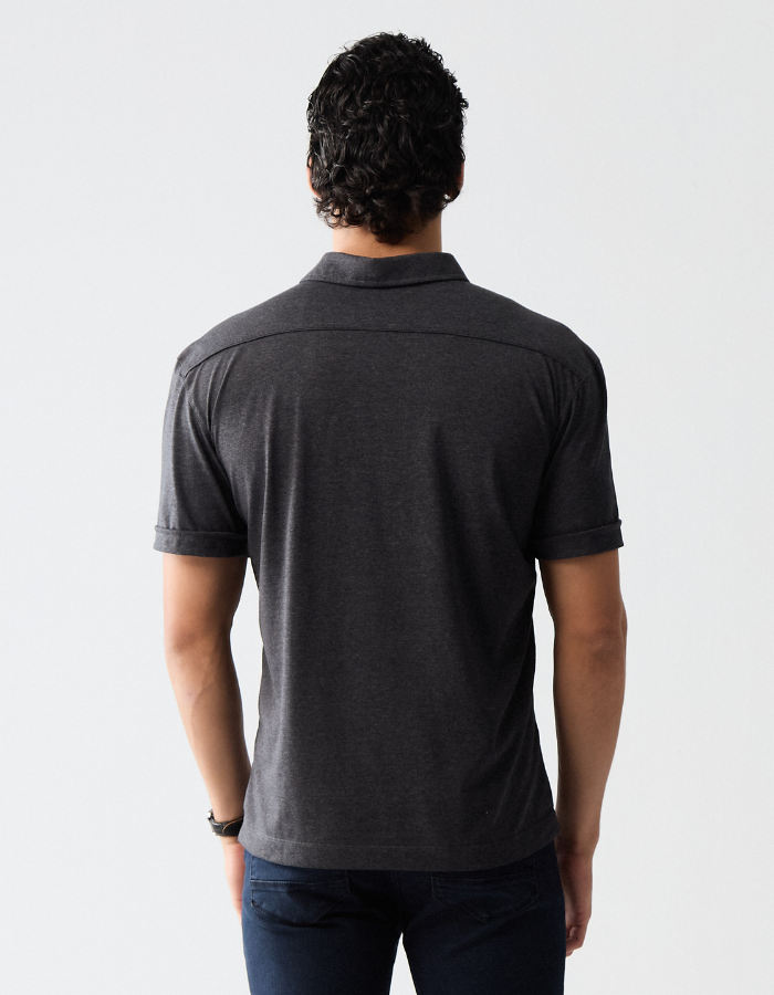 POLO MANGA CURTA LISA DENVER