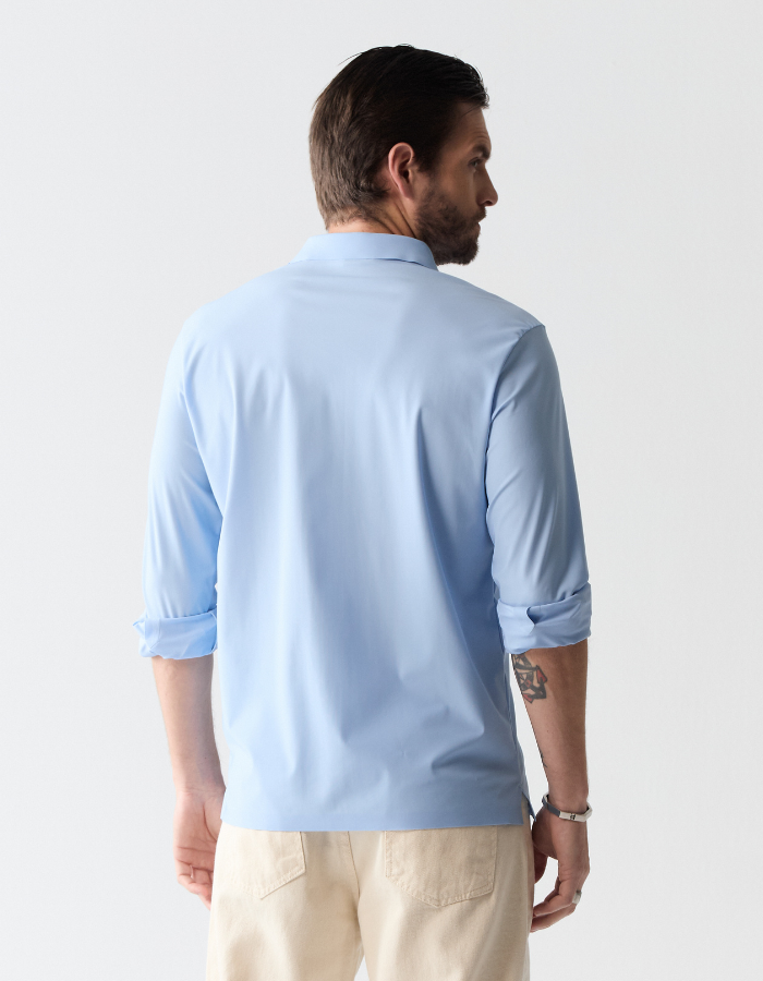 CAMISA MANGA LONGA DE MALHA