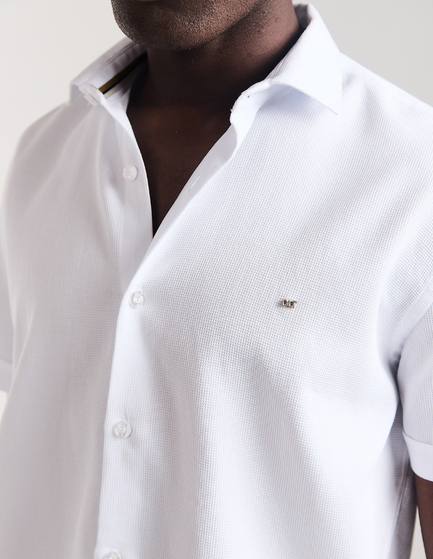 CAMISA MANGA CURTA TEXTURIZADA DONATO III