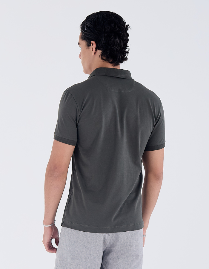 POLO MANGA CURTA LISA COTTON II