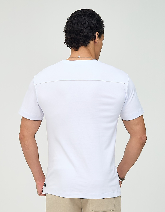 CAMISETA REGULAR LISA SUEDINE