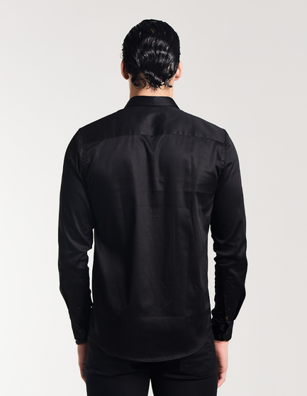 CAMISA MANGA LONGA LISA COTTON