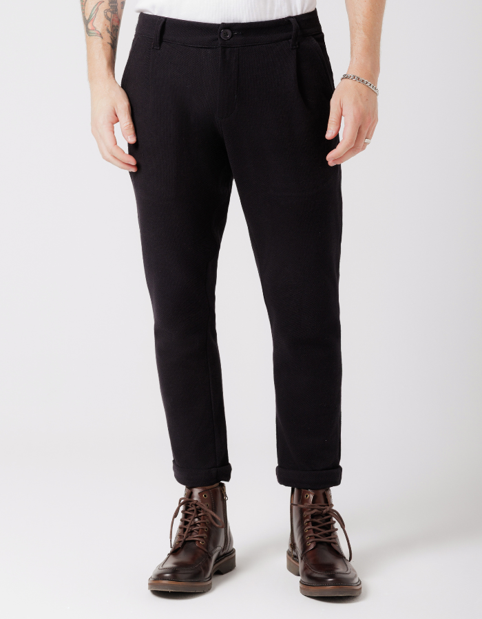 CALÇA DE MALHA ALFAIATARIA