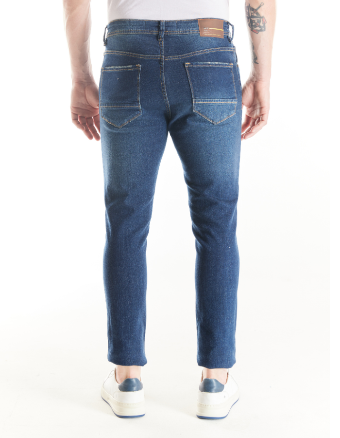 CALÇA JEANS SKINNY STONE