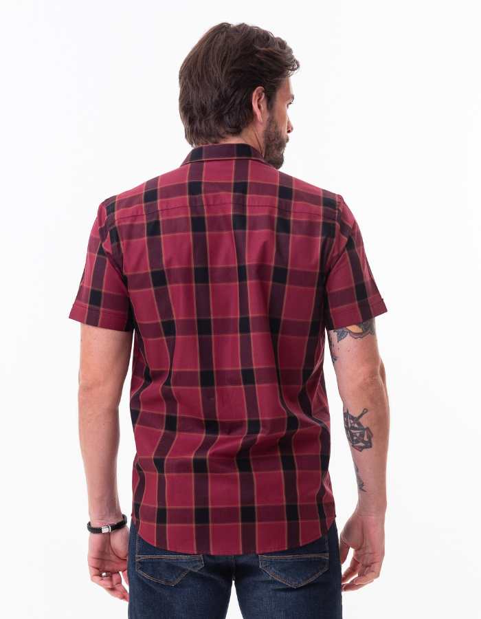 CAMISA DIF M/C XADREZ