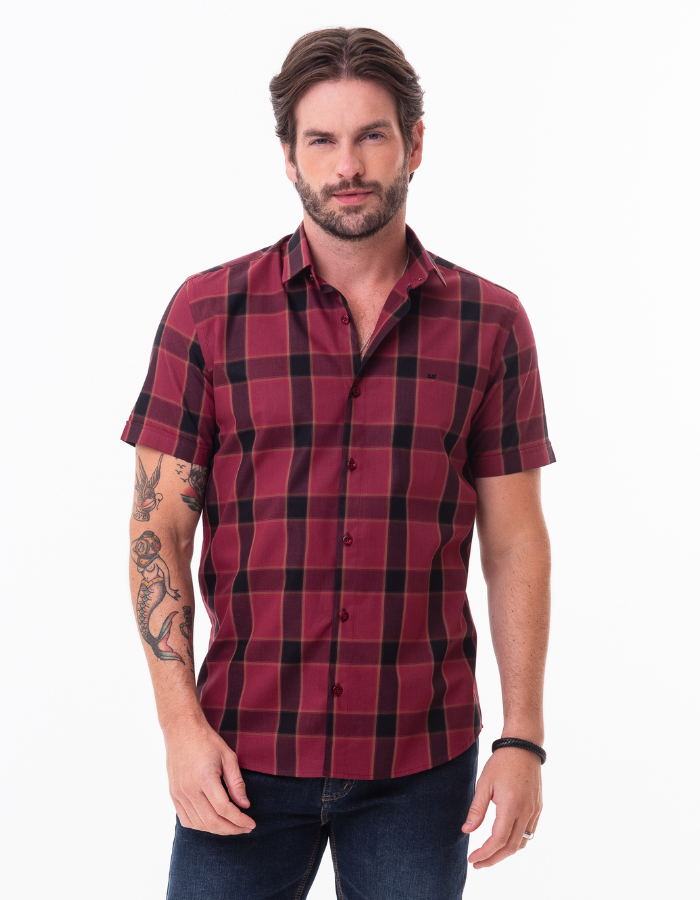 CAMISA DIF M/C XADREZ