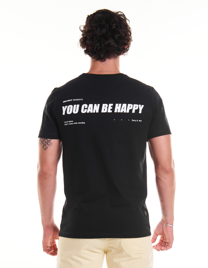 T-SHIRT ESSENCE BE HAPPY