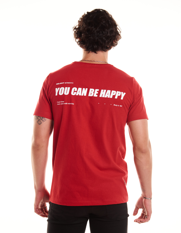 T-SHIRT ESSENCE BE HAPPY