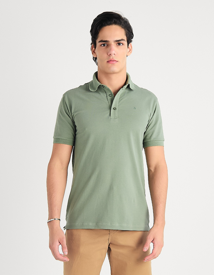 POLO BASIC PIQUET FLORA