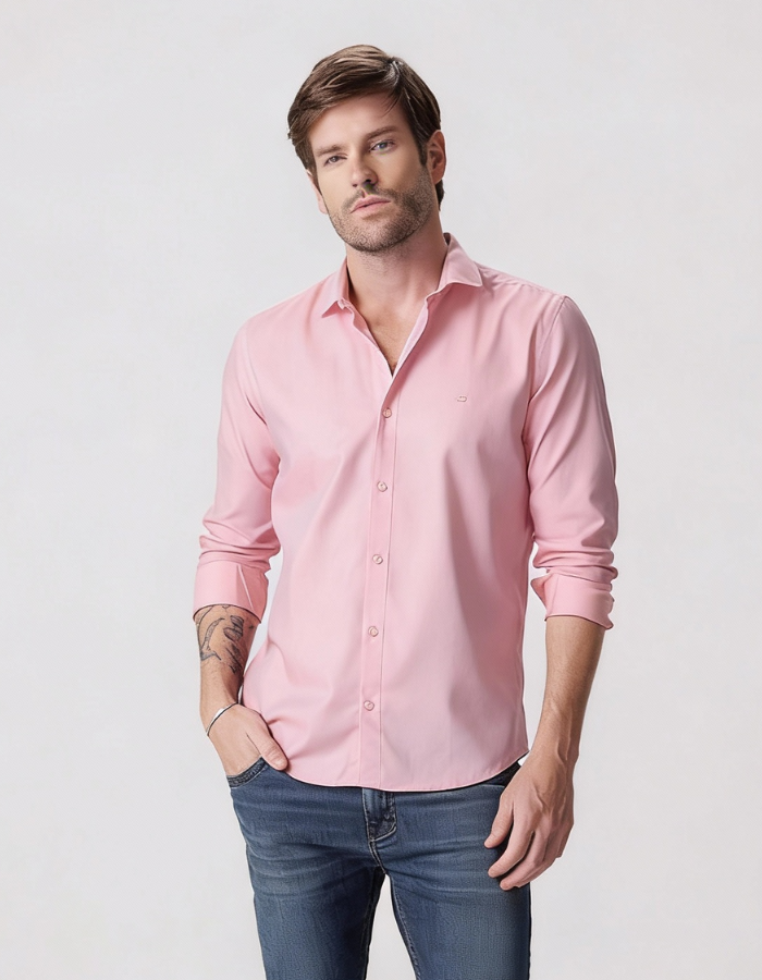 CAMISA MANGA LONGA LISA