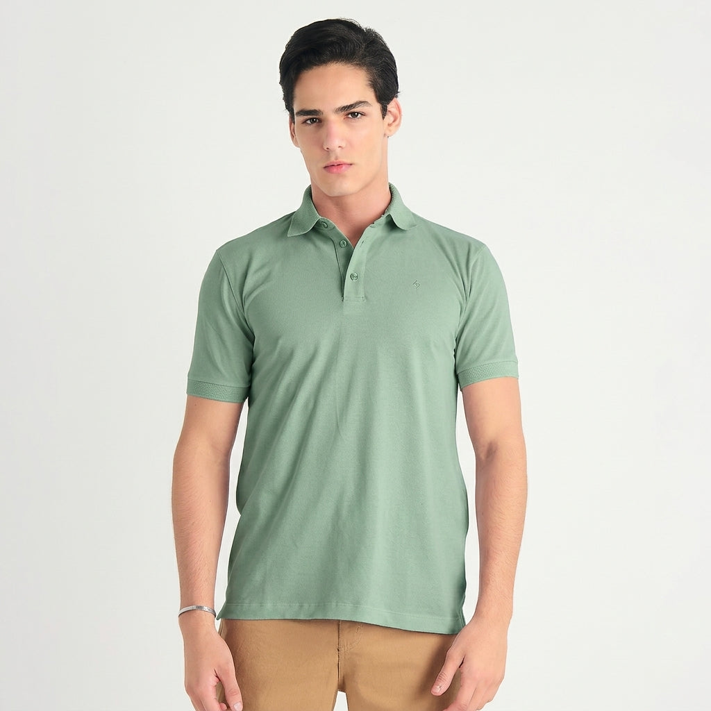 POLO BASIC PIQUET FLORA