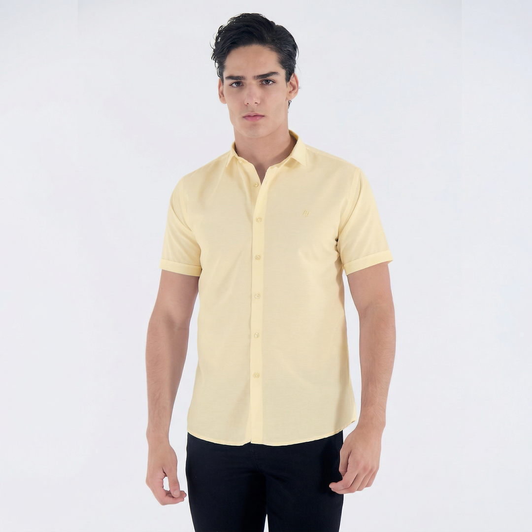 CAMISA DIF M/C BASIC LISA- PASSA FACIL