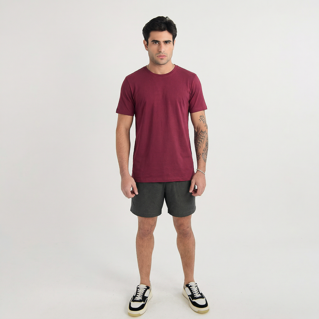CAMISETA MANGA CURTA BASICA COTTON ALQUIMIA I