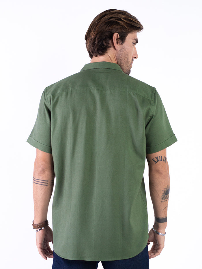CAMISA DIF M/C COM BOLSO