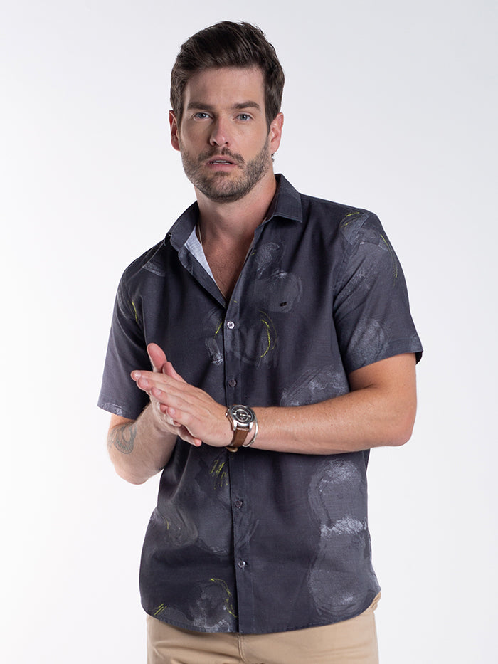 CAMISA DIF M/C FLORAL