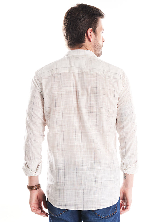 CAMISA DIF M/L XADREZ EXCL10