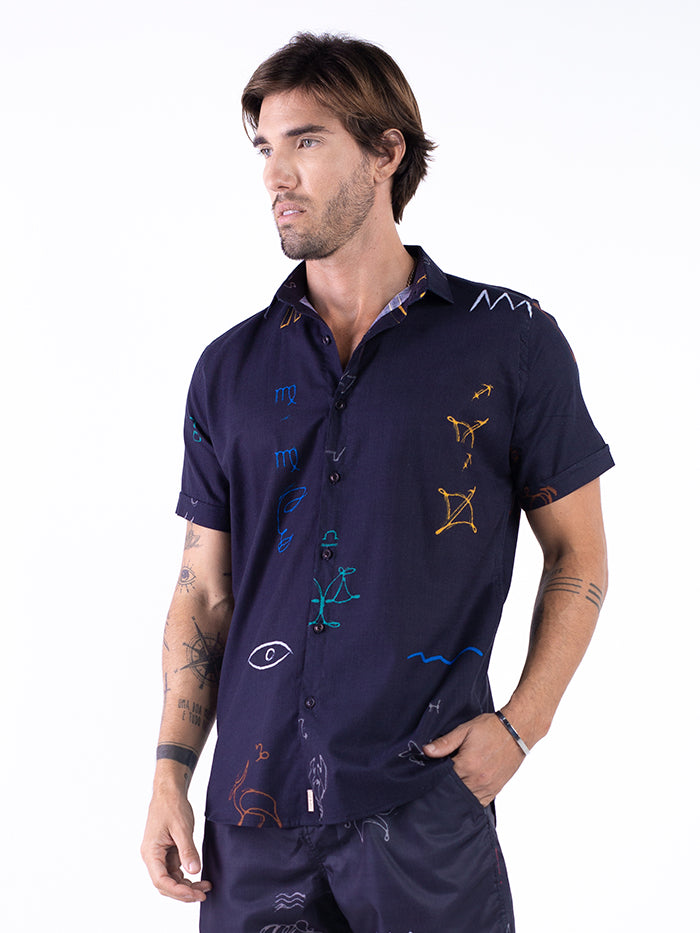 CAMISA DIF M/C ZODIAC